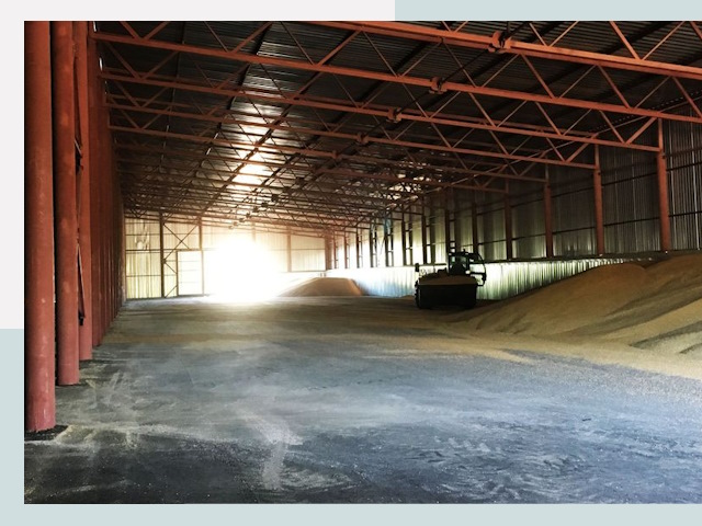 Строительство зернохранилищ в Городце