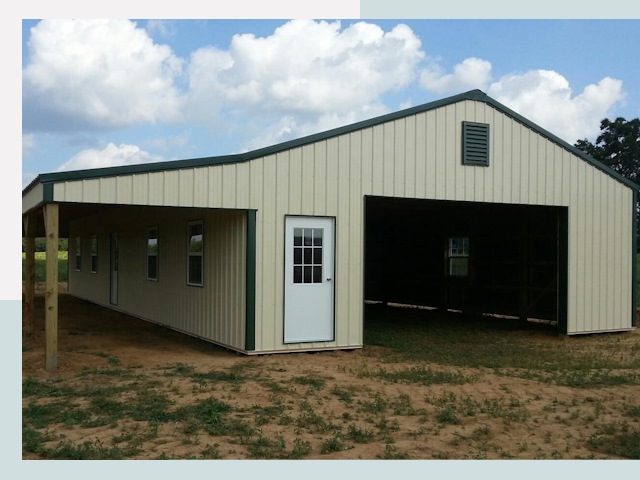 Строительство конюшен в Городце