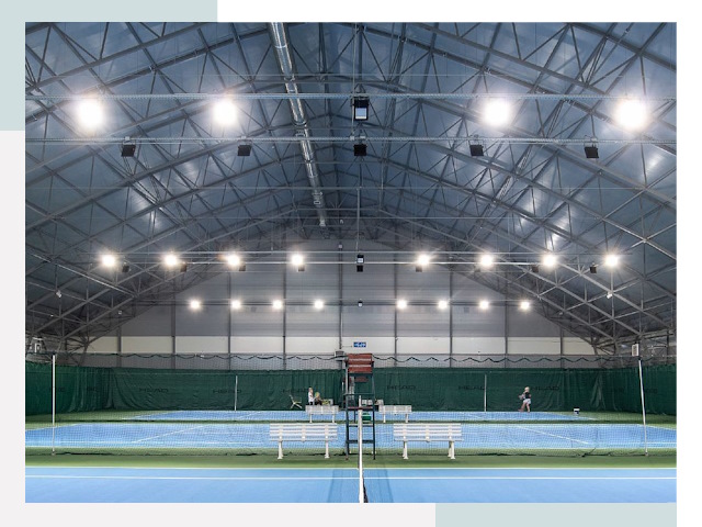 Строительство теннисных кортов в Городец от 607 руб.