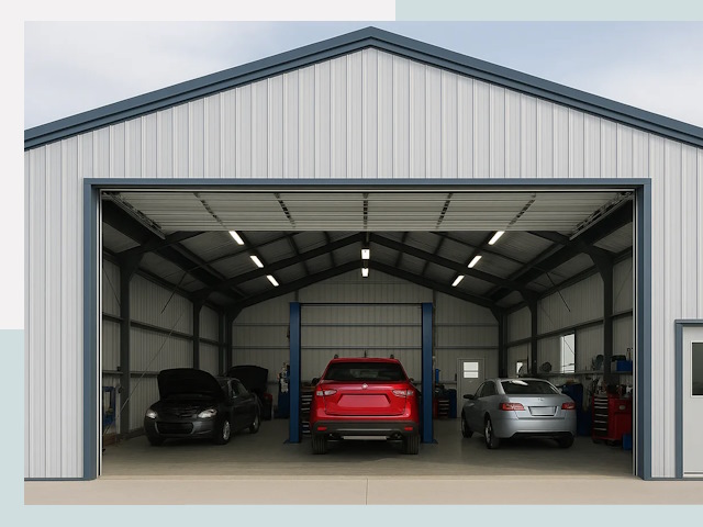 Ангары из сэндвич панелей от 607 руб. в Городец