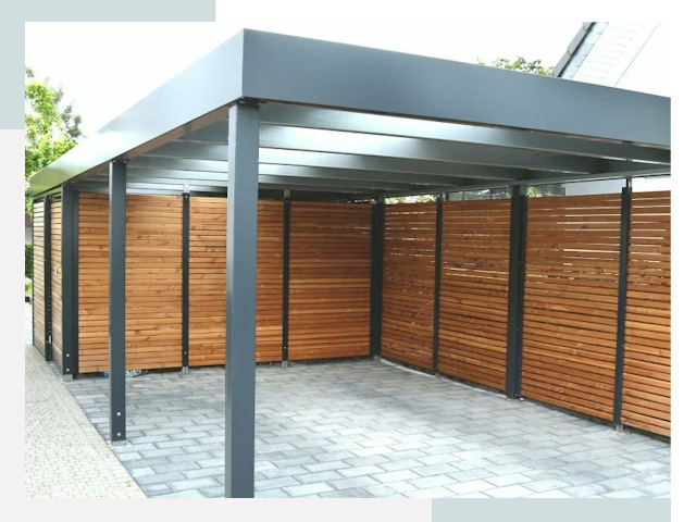 Навесы для парковки в Городце