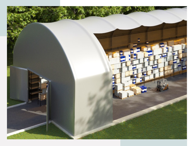 Тентовые ангары в Городце