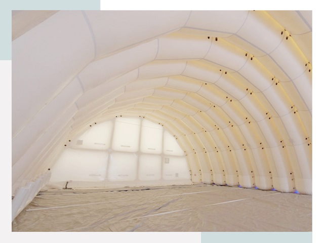 Пневмокаркасные ангары в Городце