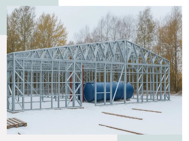 Металлические ангары в Городце