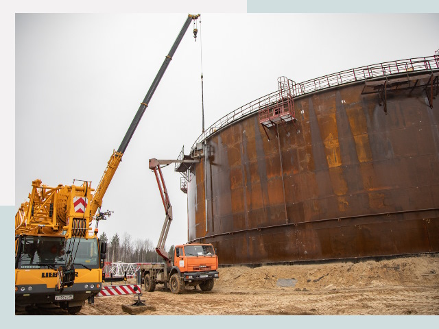 Монтаж резервуаров в Городце от 607 руб. за м³