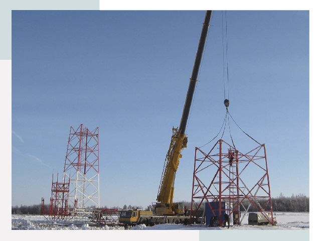 Монтаж вышек связи в Городце