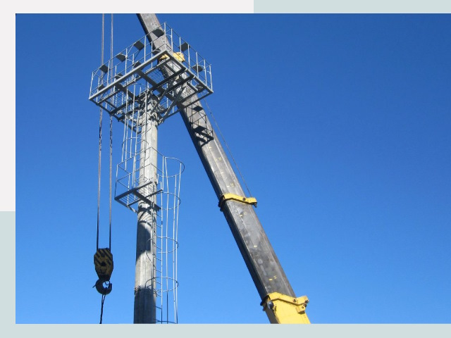 Монтаж осветительных мачт в Городец от 607 руб.