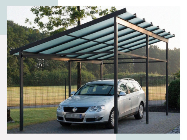 Навесы для автомобилей в Городце