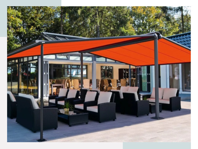 Навесы для кафе и ресторанов в Городце