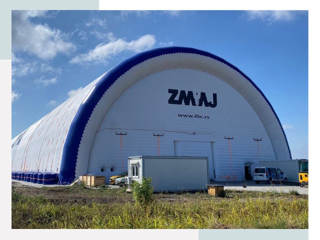 Брендирование ангаров в Городце