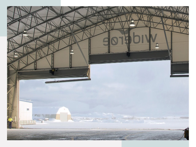 Ворота для ангаров в Городце