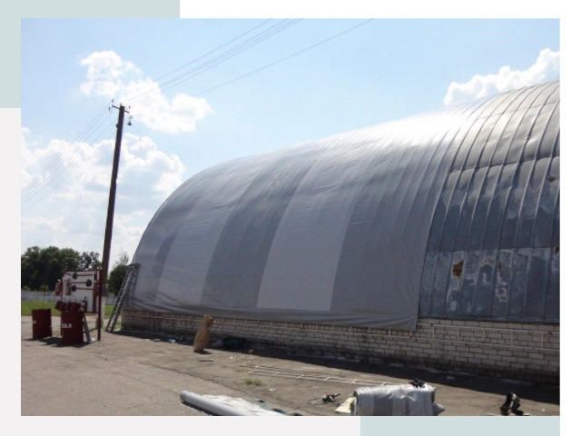 Ремонт ангаров в Городце