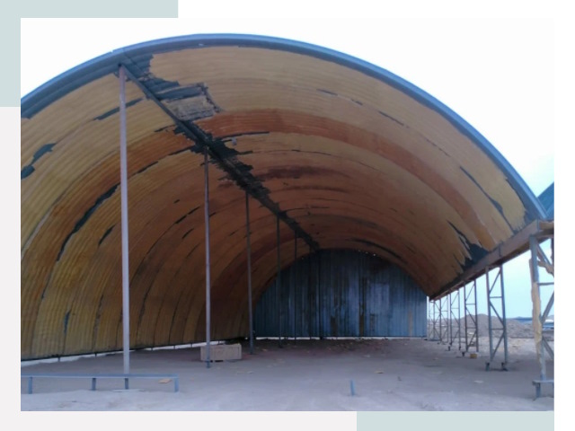 Реконструкция ангаров в Городце