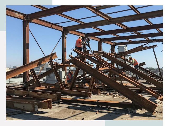 Демонтаж металлоконструкций в Городце от 607 руб.