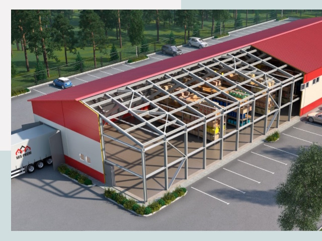 Проектирование ангаров в Городце от 607 руб.