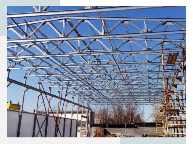 Металлокаркасы для складов в Городце